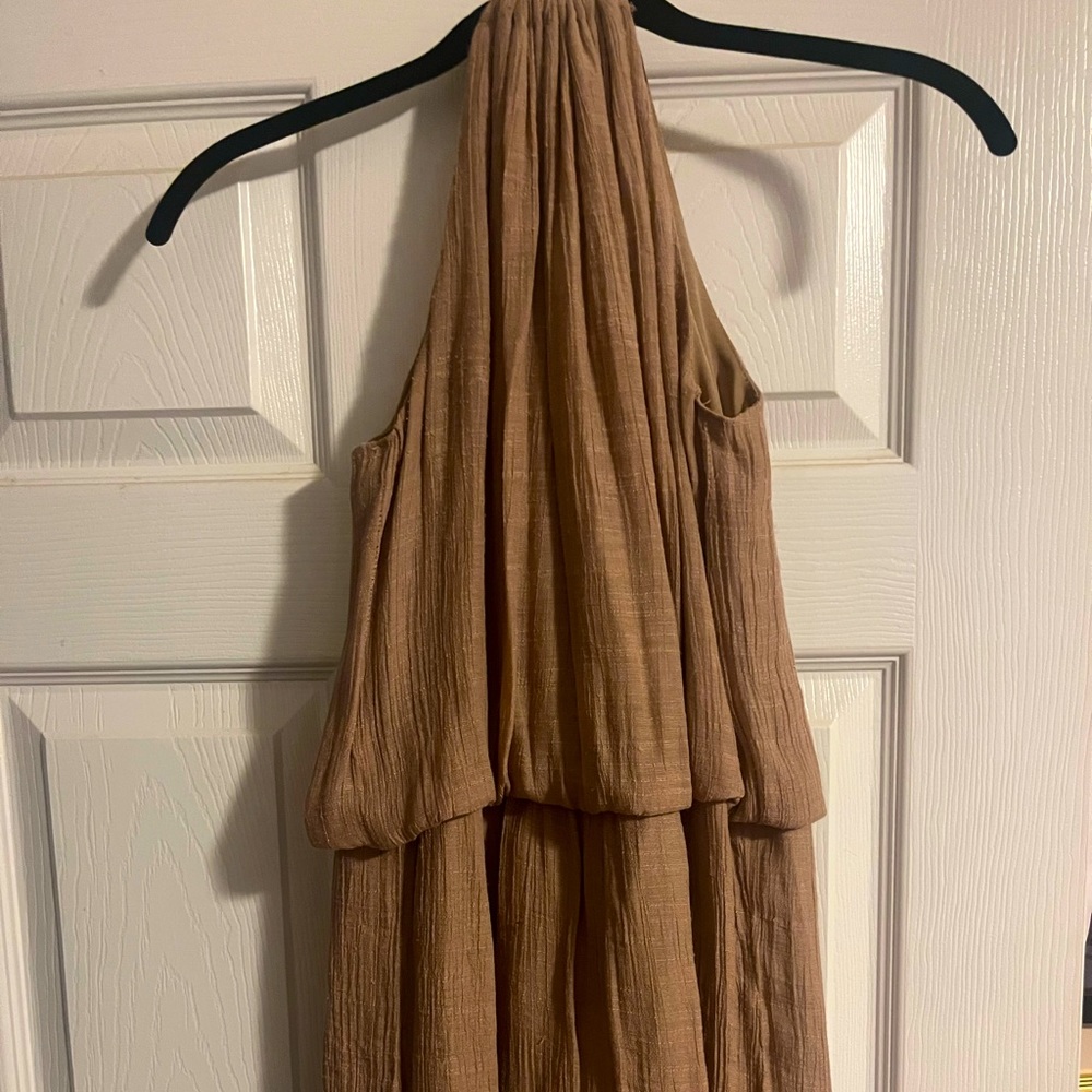 Boutique Tan Romper